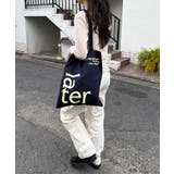 【United Athle】flat tote bag "later" | SETUP7【WOMEN】 | 詳細画像5