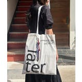 ホワイト | 【United Athle】flat tote bag "later" | SETUP7【WOMEN】