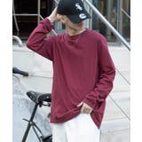 バーガンディー | 5 6オンス リブロングスリーブTシャツ | SETUP7【WOMEN】