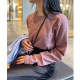 ワイン | 5 6オンス リブロングスリーブTシャツ | SETUP7【WOMEN】