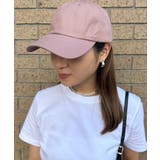 スモークピンク | 【UNITED ATHLE】コットンツイルローキャップ 9670 | SETUP7【WOMEN】