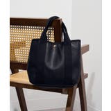 ブラック | 【SETUP7】PUレザーマルチ収納トートバッグ SNBD | SETUP7【WOMEN】