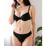 【SETUP7】ひびかない ひっかからない 75D無地ブラショーツセット | SETUP7【WOMEN】 | 詳細画像8 