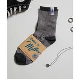 ヘザーチャコール | 【Robert P Miller】1Pクルーソックス | SETUP7【MEN】