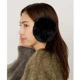 ブラック | 【SETUP7】マイクロファーイヤーマフ SNBD | SETUP7【WOMEN】