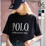 【POLO BCS】overサイズ print Tee | SETUP7【WOMEN】 | 詳細画像1