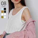 【SETUP7】ベーシックリブタンクトップ GLR | SETUP7【WOMEN】 | 詳細画像1