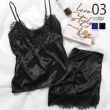 【SETUP7】レースキャミソールショートパンツセット SCCH | SETUP7【WOMEN】 | 詳細画像1 