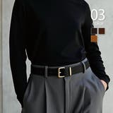 【SETUP7】スウェードレザー シンプルベルト KNF | SETUP7【WOMEN】 | 詳細画像1 