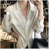 【SETUP7】ルーズデザイン レースシャツ KNF | SETUP7【WOMEN】 | 詳細画像1