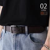 【FORECAST】レザーベルト 7015 | SETUP7【MEN】 | 詳細画像1