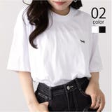 【Pennys】Round body ワンポイントTシャツ | SETUP7【WOMEN】 | 詳細画像1 