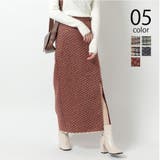 【SETUP7】ラメ入りカラーも選べる！ツイードナロースカート trc | SETUP7【WOMEN】 | 詳細画像1 