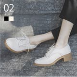 【SETUP7】チャンキーヒールレースアップシューズKNF | SETUP7【WOMEN】 | 詳細画像1 