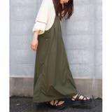 ミリタリーワンピース 大人カジュアル シンプル オーバーオール | sevens | 詳細画像6 