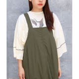 ミリタリーワンピース 大人カジュアル シンプル オーバーオール | sevens | 詳細画像10 