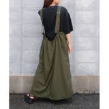 ミリタリーワンピース 大人カジュアル シンプル オーバーオール | sevens | 詳細画像11 