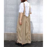 ミリタリーワンピース 大人カジュアル シンプル オーバーオール | sevens | 詳細画像14 