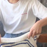 ハートバックプリントTシャツ カジュアル ガーリー 韓国 | sevens | 詳細画像9