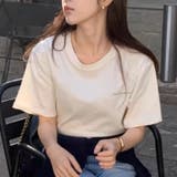 ハートバックプリントTシャツ カジュアル ガーリー 韓国 | sevens | 詳細画像4