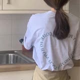 ハートバックプリントTシャツ カジュアル ガーリー 韓国 | sevens | 詳細画像5