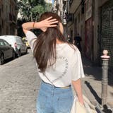 ハートバックプリントTシャツ カジュアル ガーリー 韓国 | sevens | 詳細画像6