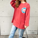 テラコッタ① | milkプリントルーズTシャツ ロンT Tシャツ | SHEENA 