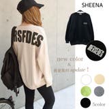 ビッグロゴルーズトレーナー 秋 冬 | SHEENA | 詳細画像1