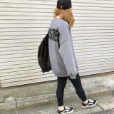 ビッグロゴルーズトレーナー 秋 冬 | SHEENA | 詳細画像7