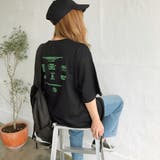 MIXロゴプリントルーズTシャツ ロンT 韓国ファッション | SHEENA  | 詳細画像7 