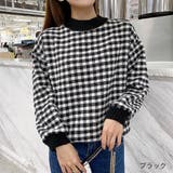 ブラック | リブモックネックトップス 韓国ファッション 秋 | SHEENA