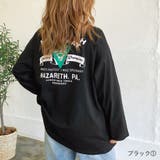 ブラック1 | SPEEDWAYバックプリントルーズTシャツ ロンT 韓国 | SHEENA 