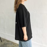 バックプリントルーズTシャツ ロンT 韓国 | SHEENA | 詳細画像3