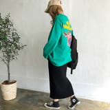 WolfDog刺しゅうルーズTシャツ ロンT 韓国ファッション | SHEENA  | 詳細画像14 