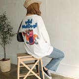 WolfDog刺しゅうルーズTシャツ ロンT 韓国ファッション | SHEENA  | 詳細画像9 