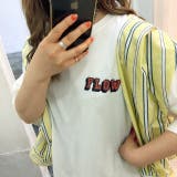 FLOWbearプリントルーズロンT Tシャツ 秋 | SHEENA  | 詳細画像10 