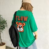 FLOWbearプリントルーズロンT Tシャツ 秋 | SHEENA  | 詳細画像11 