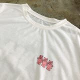 バックミニbearプリントルーズTシャツ 春 夏 | SHEENA  | 詳細画像11 