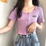 フロントZIPショート丈ニットトップス 春夏 韓国ファッション | SHEENA  | 詳細画像12 