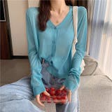 クロップド丈サマーニットカーディガン 夏 韓国ファッション | SHEENA | 詳細画像20