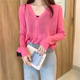 クロップド丈サマーニットカーディガン 夏 韓国ファッション | SHEENA | 詳細画像23