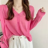 クロップド丈サマーニットカーディガン 夏 韓国ファッション | SHEENA | 詳細画像26