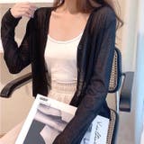 クロップド丈サマーニットカーディガン 夏 韓国ファッション | SHEENA | 詳細画像34