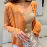 クロップド丈サマーニットカーディガン 夏 韓国ファッション | SHEENA | 詳細画像4