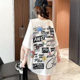 MIXロゴバックプリントルーズTシャツ 春 夏 | SHEENA | 詳細画像11
