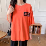 MIXロゴバックプリントルーズTシャツ 春 夏 | SHEENA | 詳細画像18