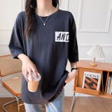MIXロゴバックプリントルーズTシャツ 春 夏 | SHEENA | 詳細画像29