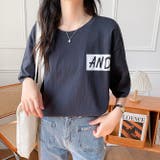 MIXロゴバックプリントルーズTシャツ 春 夏 | SHEENA | 詳細画像33