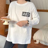 MIXロゴバックプリントルーズTシャツ 春 夏 | SHEENA | 詳細画像51
