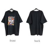 カラーイラストプリントTシャツ 夏 韓国 | SHEENA | 詳細画像6